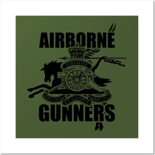 Royal Artillery Airborne Gunners Posters and Art